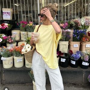 NWT Free People Nina Tee